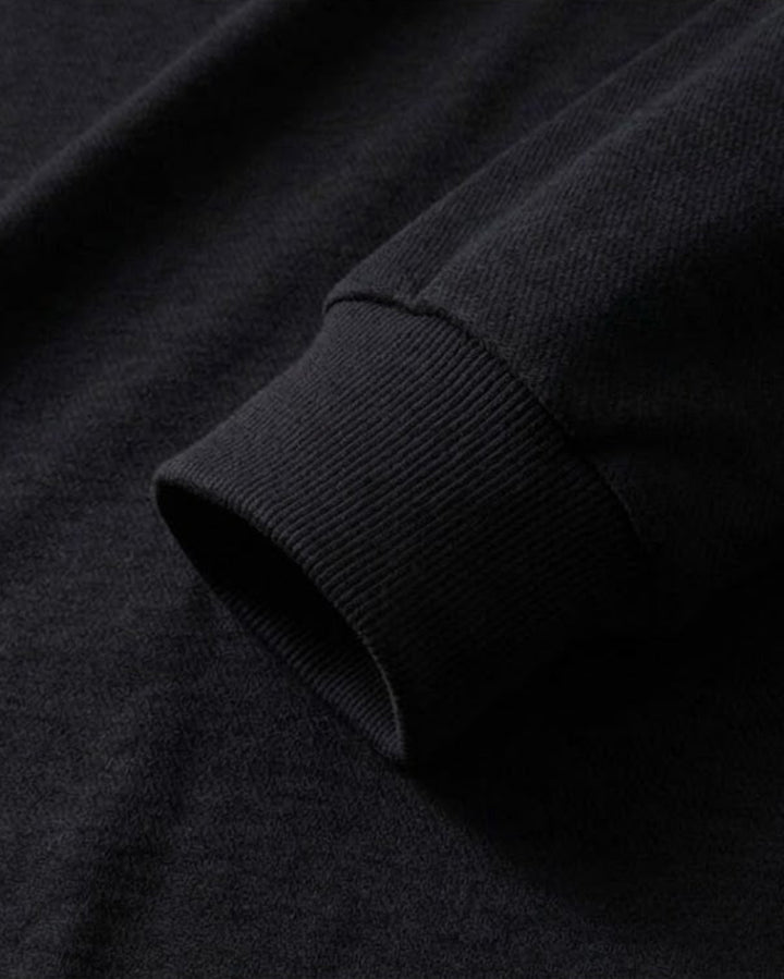 Henley Twill Cotton Relaxed Tee｜BM-T-187