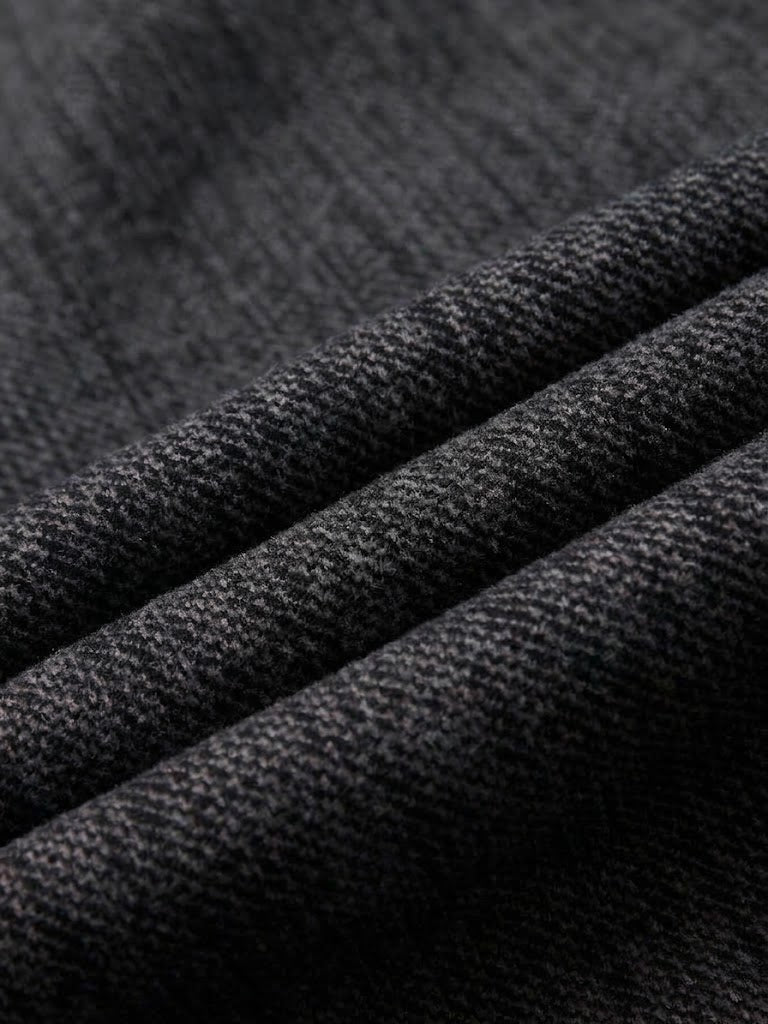 Textured Vintage Arc Silhouette Trousers｜BM-B-155