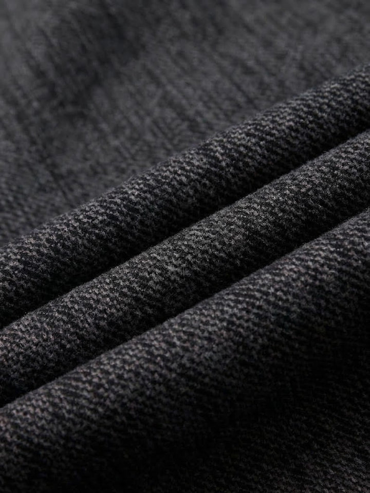 Textured Vintage Arc Silhouette Trousers｜BM-B-155