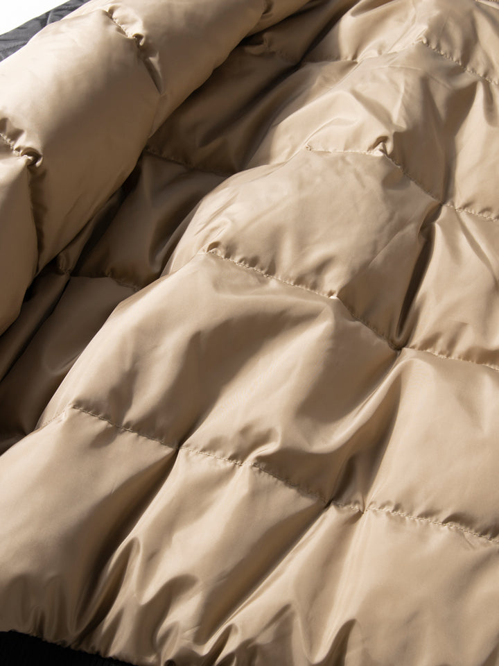 90% White Duck Down Bomber Jacket｜BM-O-124