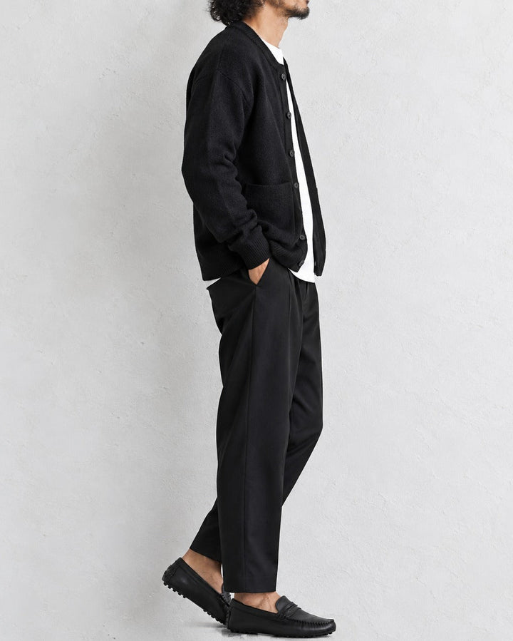 Crewneck Textured Knit Cardigan Jacket｜BM-T-175