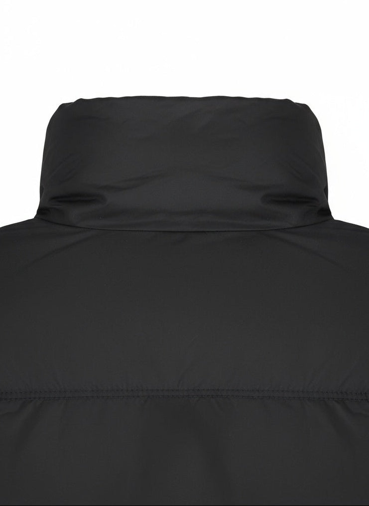 Padded Warm Jacket Black Casual｜BM-O-117