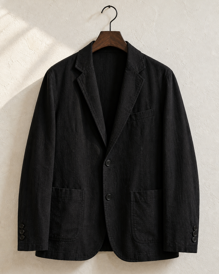 Premium Ramie Tailored Casual Jacket｜BM-T-165