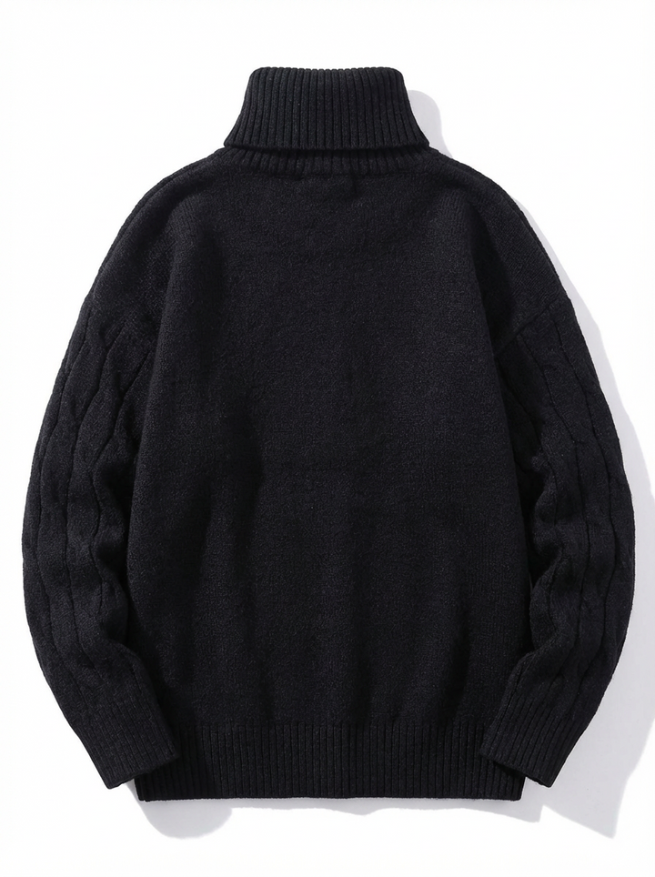 Thick Fleece Turtleneck Sweater｜BM-T-131
