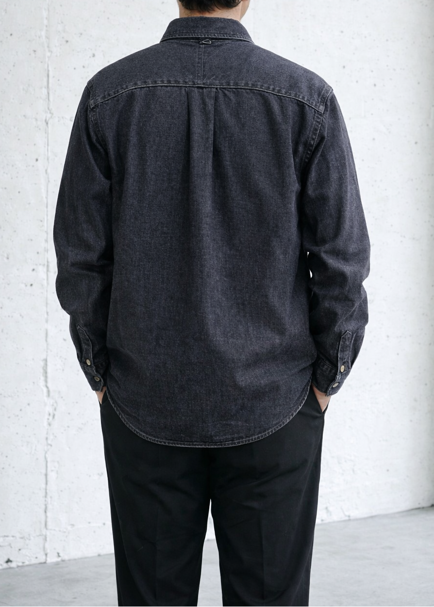 Fade-Resistant Lyocell Denim Shirt｜BM-T-159