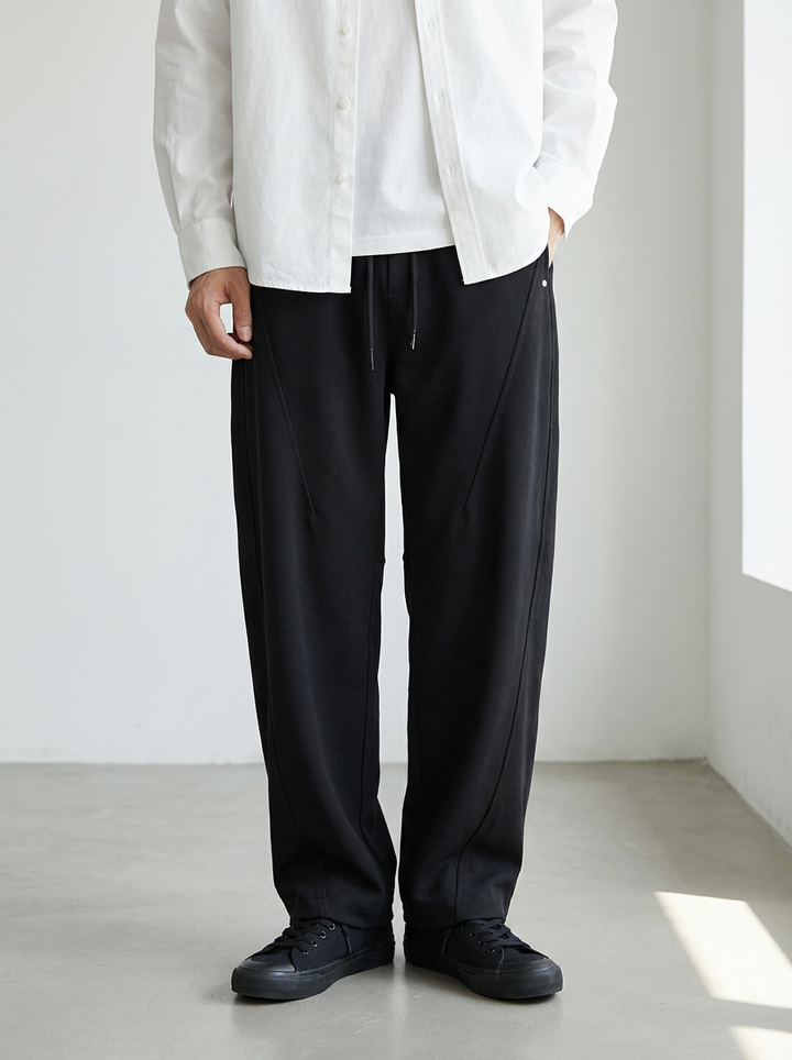 Loose Wide Straight Pants｜BM-B-124