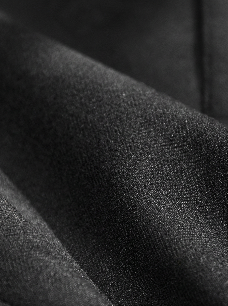 Herringbone Padded Mid-length Wool Coat｜BM-O-128