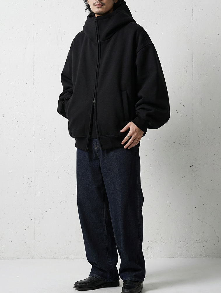Modern AirLayer Short & Wide Hoodie｜BM-T-137