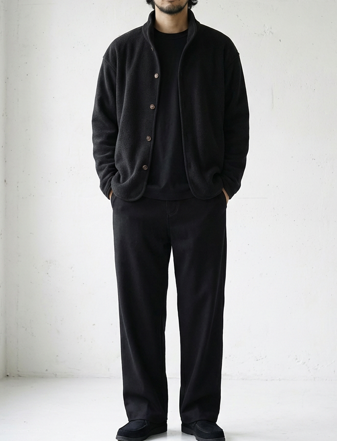 Half High Neck Fleece Jacket｜BM-T-107