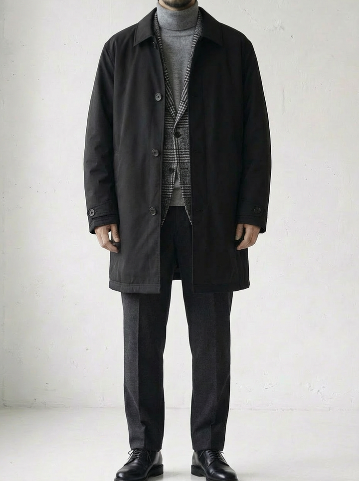 European Luxe Mid-Length Trench Coat｜BM-O-136