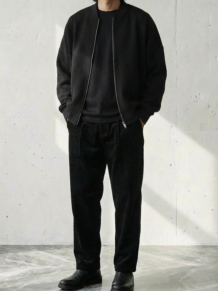 Tailored Fit Urban Casual Knit Outer｜BM-O-105