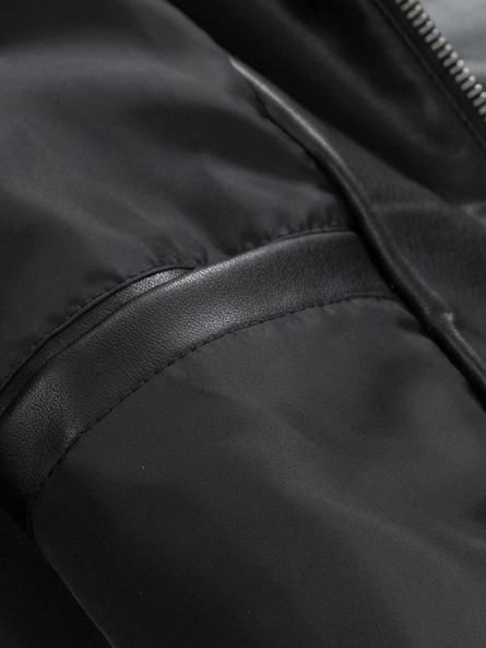 Smooth Leather Varsity Jacket｜BM-O-137