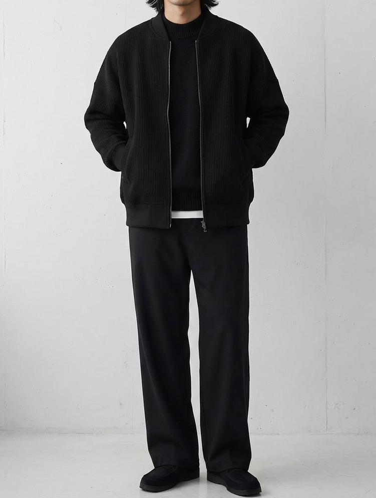 Tailored Fit Urban Casual Knit Outer｜BM-O-105