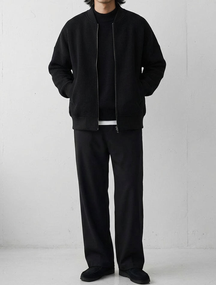 Tailored Fit Urban Casual Knit Outer｜BM-O-105