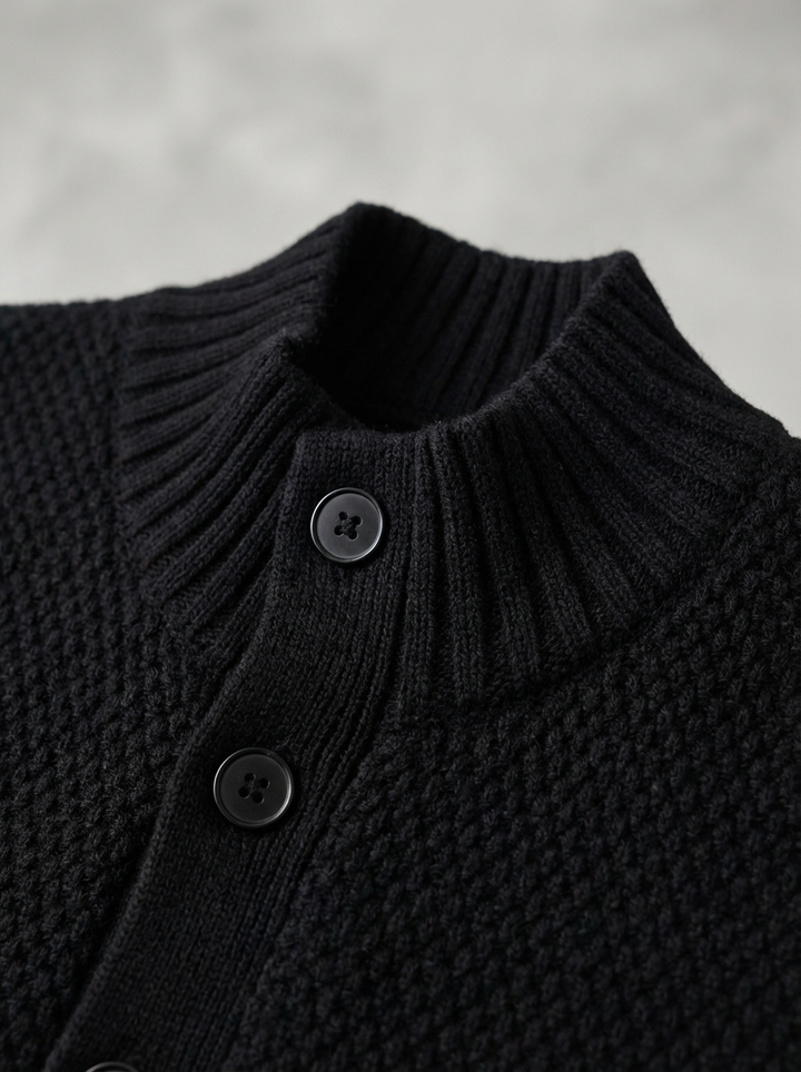 Soft Textured Knit Cardigan ｜BM-T-130