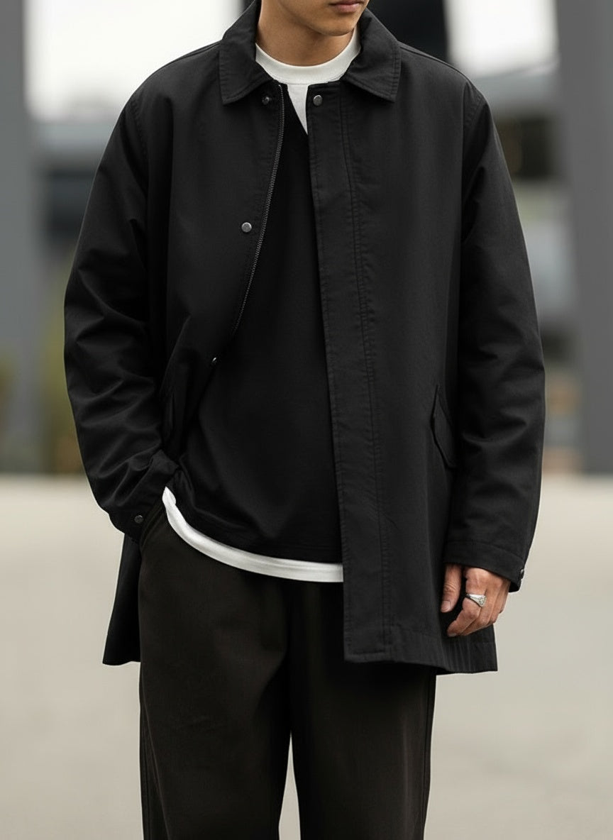 Vintage Workwear Hip-length Jacket｜BM-O-112