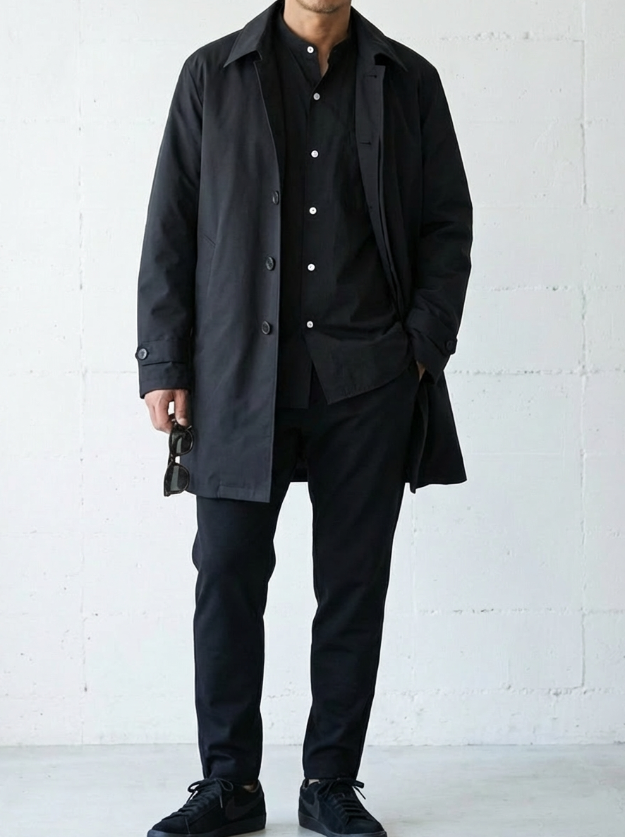 European Luxe Mid-Length Trench Coat｜BM-O-136