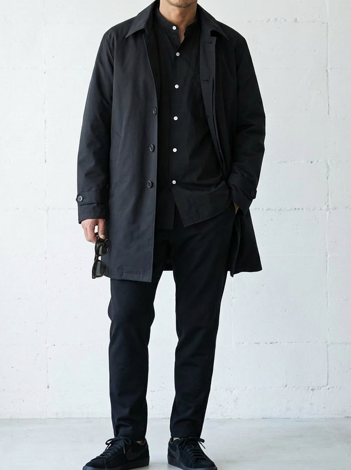 European Luxe Mid-Length Trench Coat｜BM-O-136