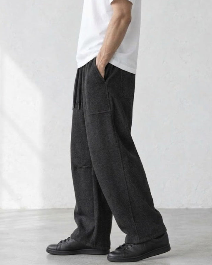 Unwind Wide Leg Twill Pants｜BM-B-159