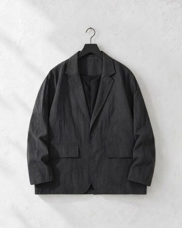 Wrinkle-Resistant Tencel  Relaxed Tailored Jacket｜BM-O-144