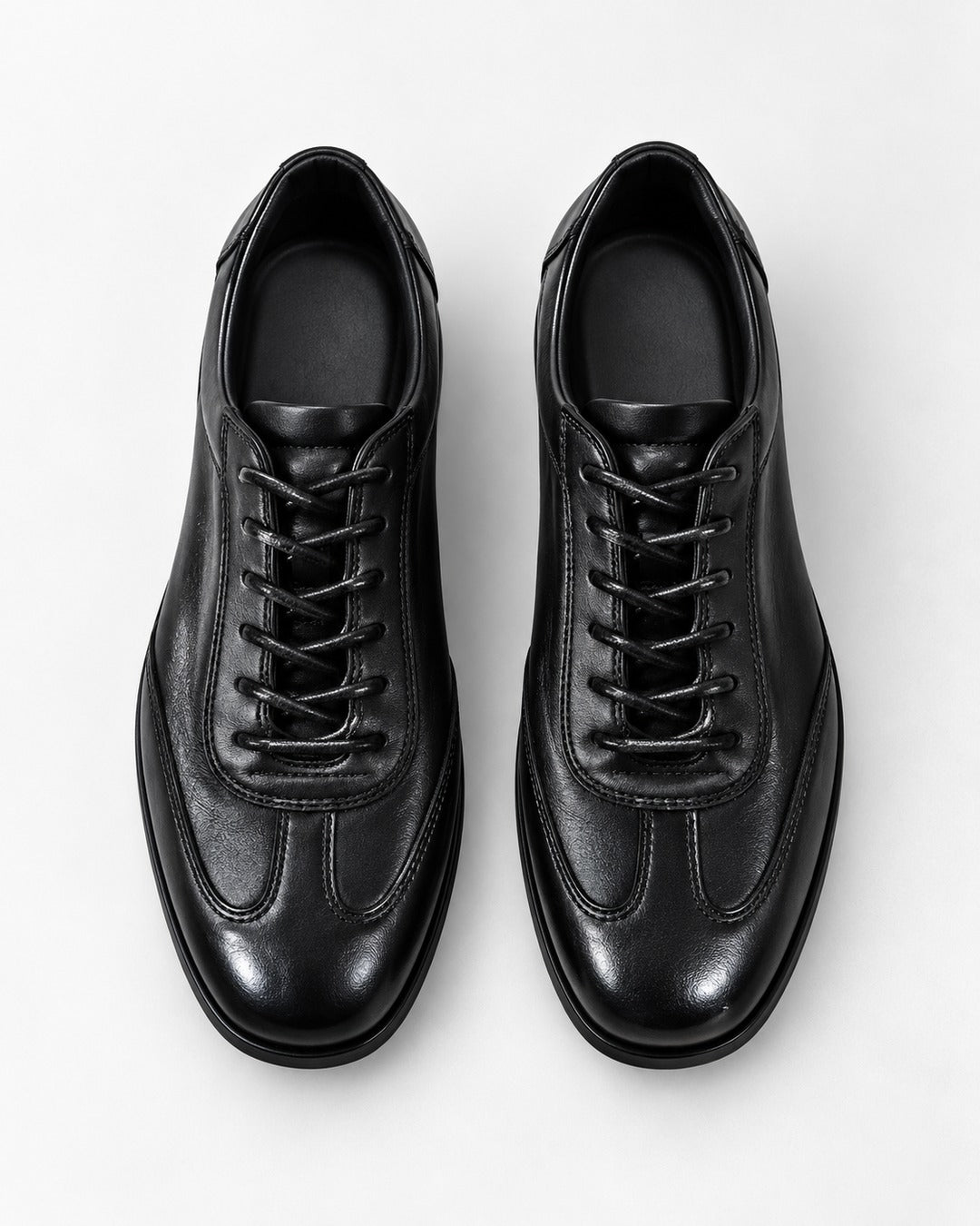 Horsehide Retro Lace-Up Leather Trainer｜BM-SH-28