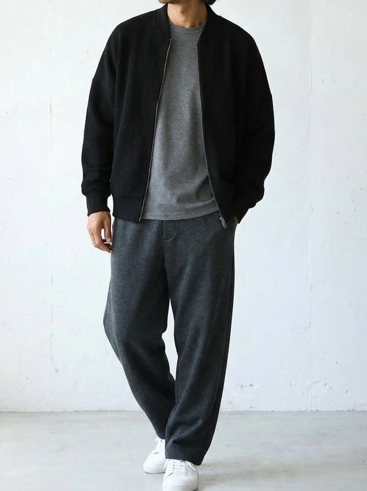 Tailored Fit Urban Casual Knit Outer｜BM-O-105