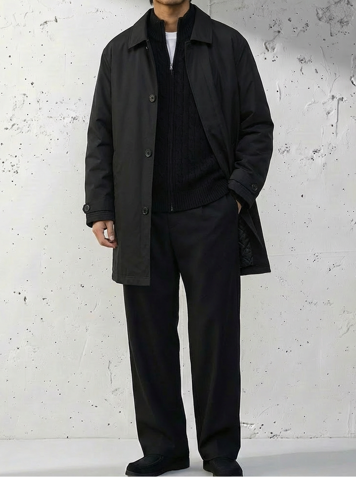 European Luxe Mid-Length Trench Coat｜BM-O-136