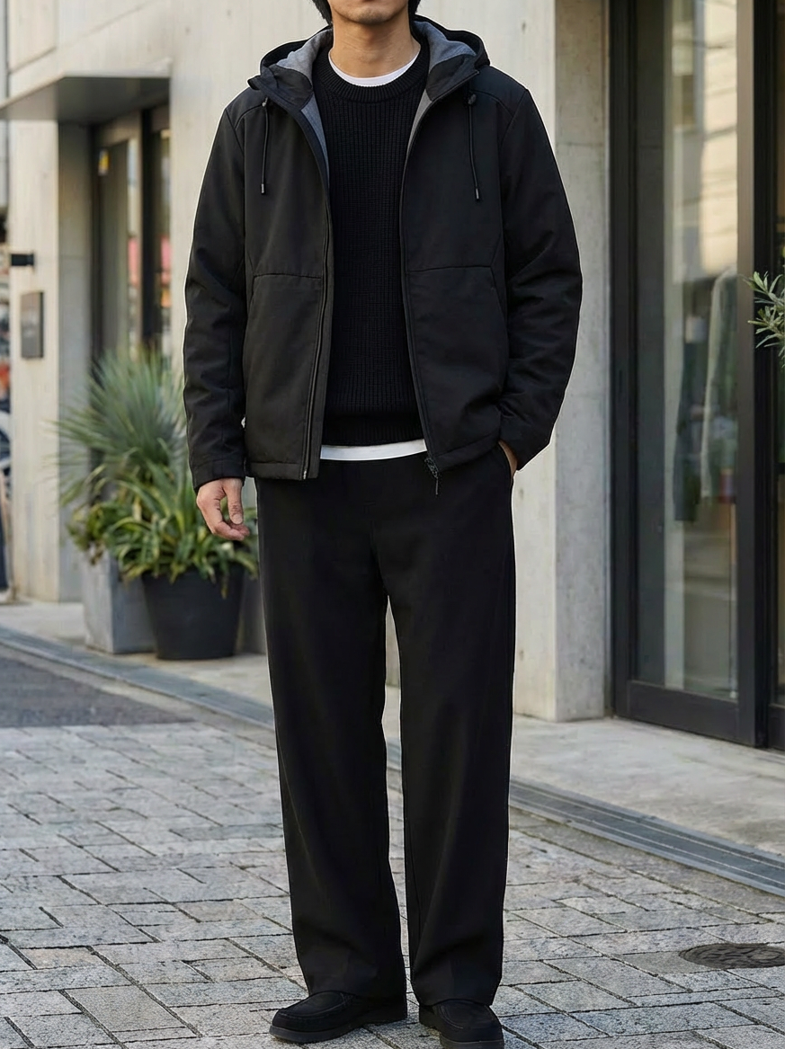 Windproof Softshell Hooded Jacket｜BM-O-122