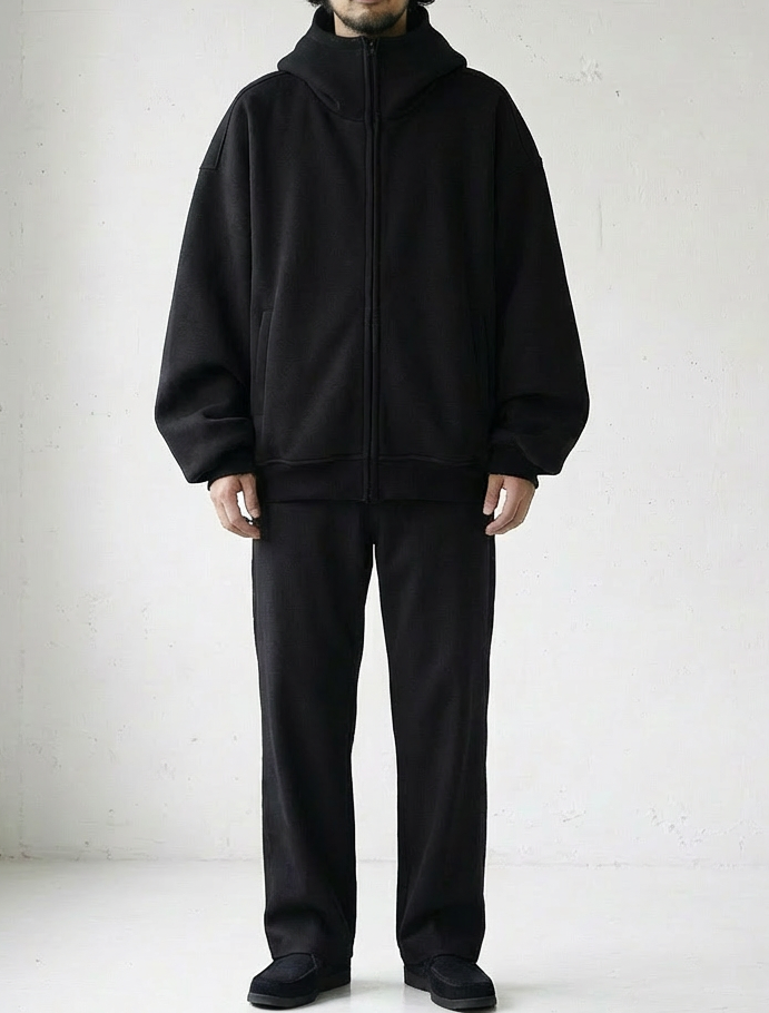 Modern AirLayer Short & Wide Hoodie｜BM-T-137