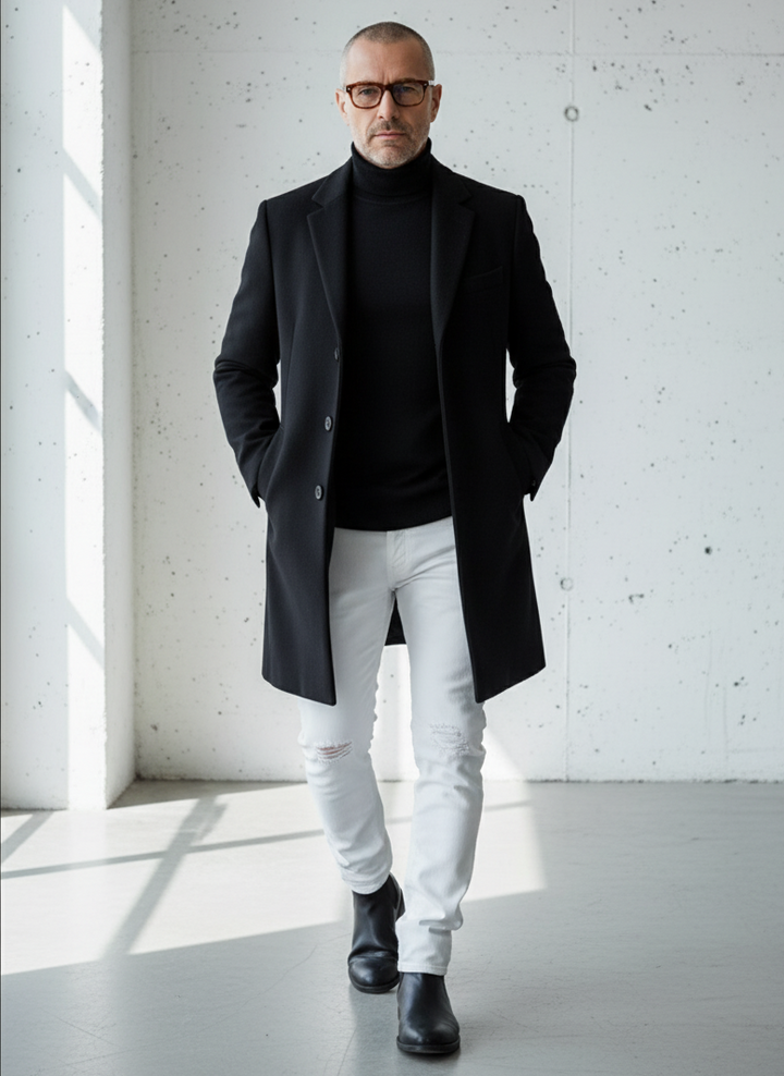 Minimal Design Turtleneck Knit｜BM-T-106