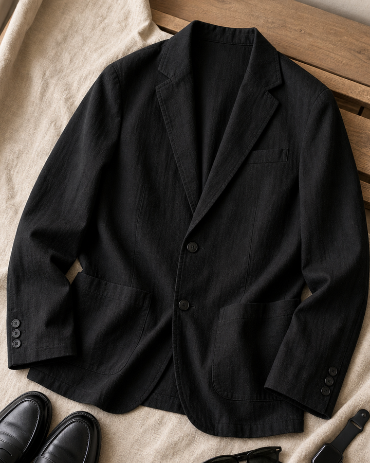 Premium Ramie Tailored Casual Jacket｜BM-T-165