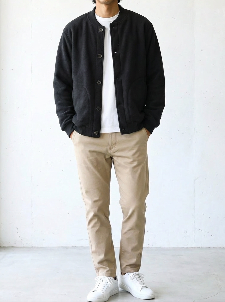 Fleece Comfort Winter Bomber｜BM-O-132