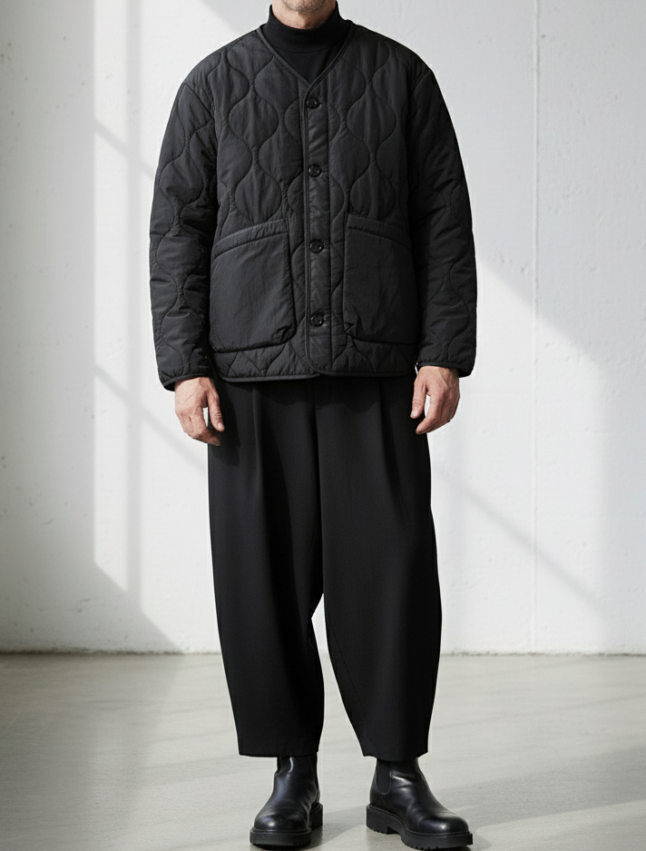 Soft Warmth Padded Cotton Jacket｜BM-O-125