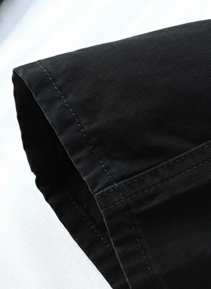 Thick Cotton Straight Workwear Pants｜BM-B-116