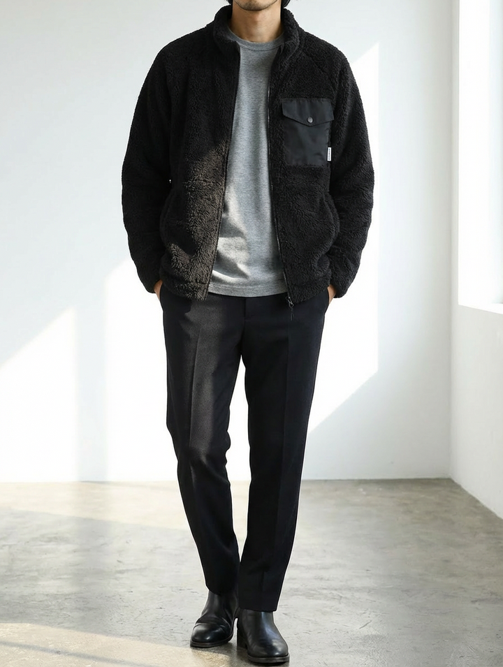 Insulated Mountain Fleece Jacket｜BM-O-133