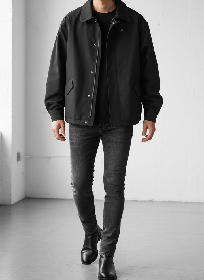 Casual Silhouette Utility Jacket｜BM-O-111