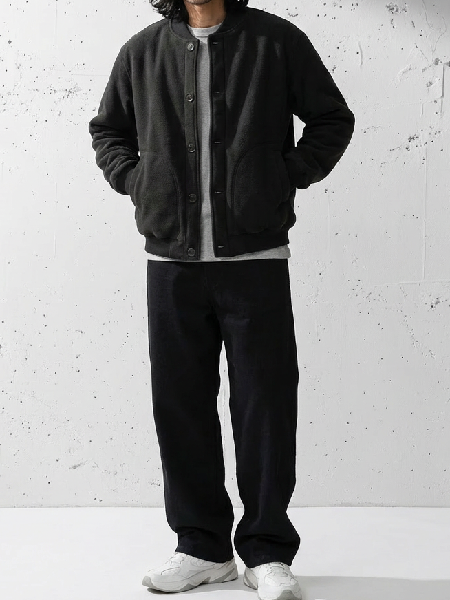 Fleece Comfort Winter Bomber｜BM-O-132