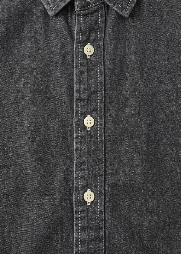 Fade-Resistant Lyocell Denim Shirt｜BM-T-159