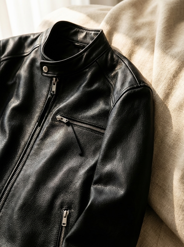 Top Grain Luxury Slim Leather Jacket｜BM-O-126