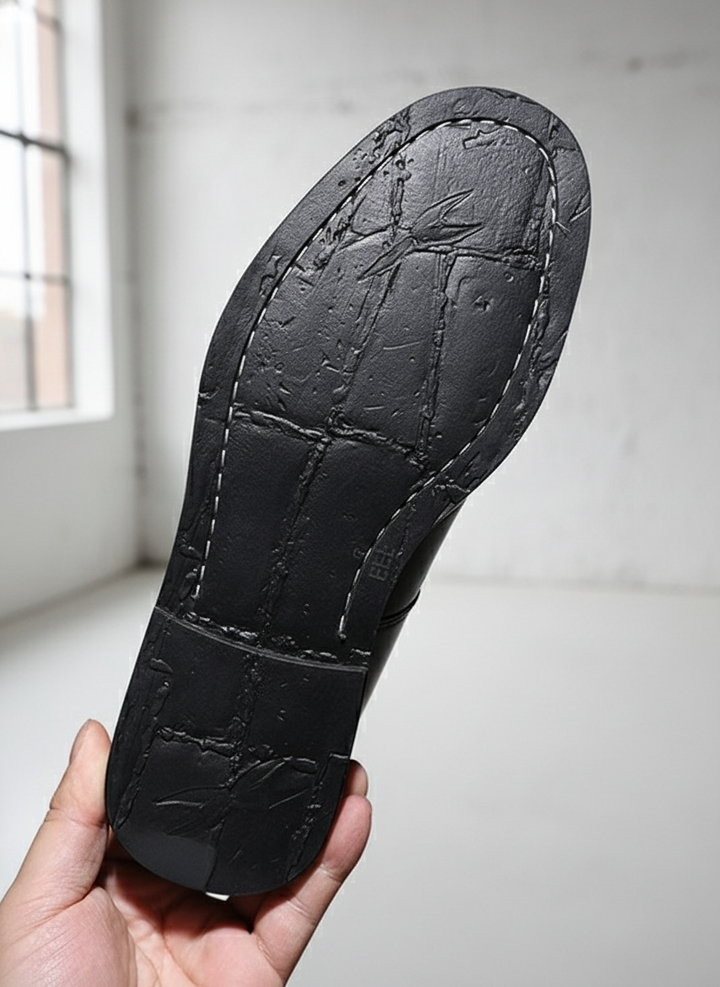 Leather Mules Cowhide Soft Sole Slippers｜BM-SH-20