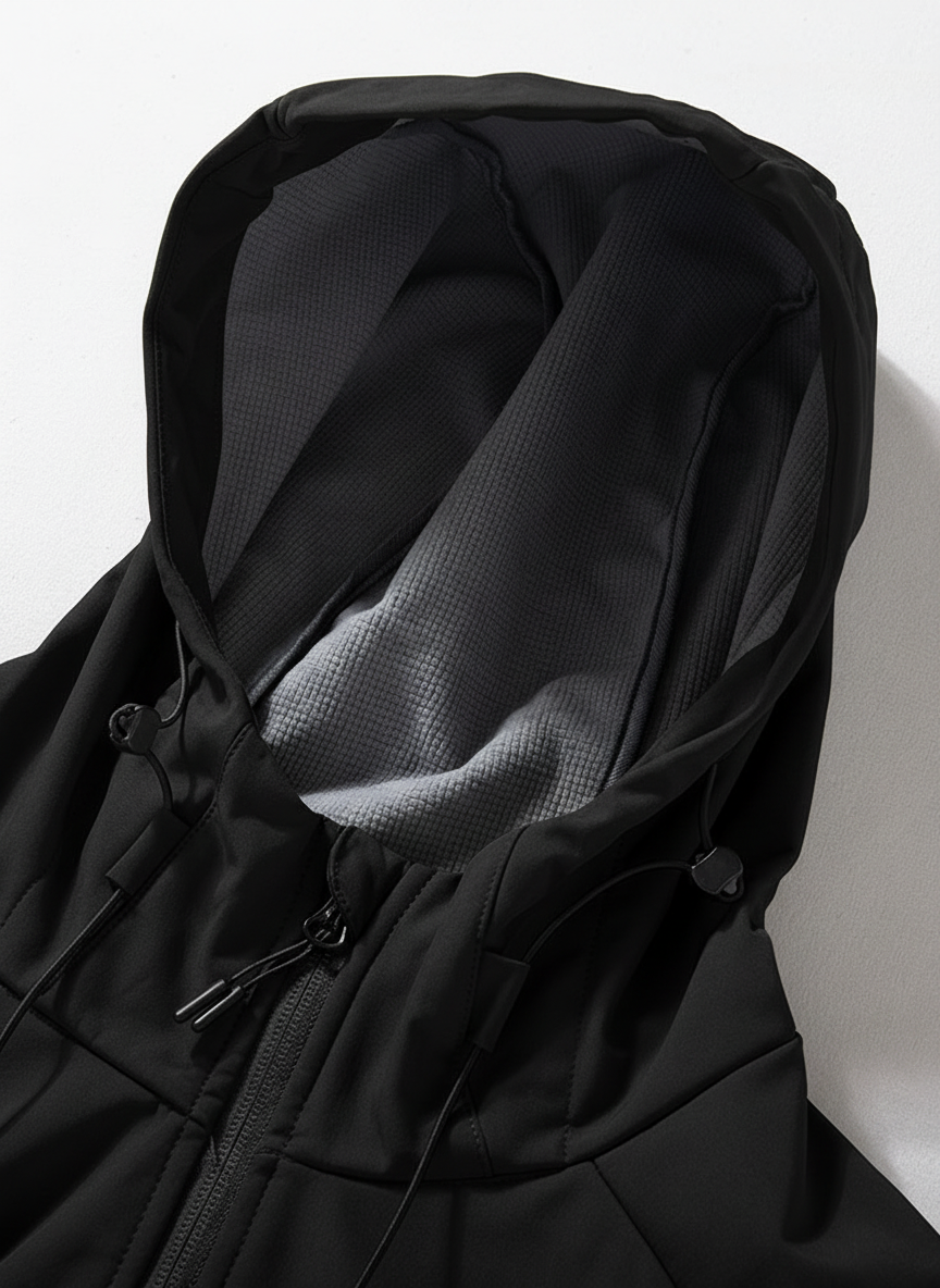Windproof Softshell Hooded Jacket｜BM-O-122