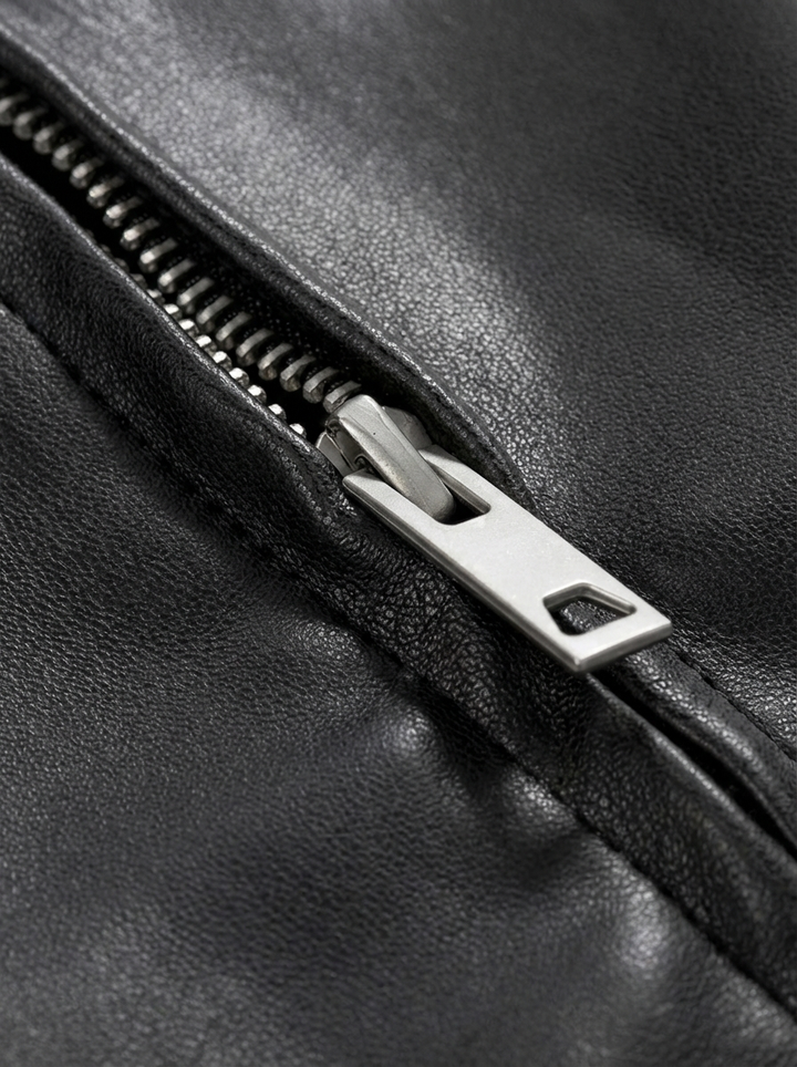 Smooth Leather Varsity Jacket｜BM-O-137