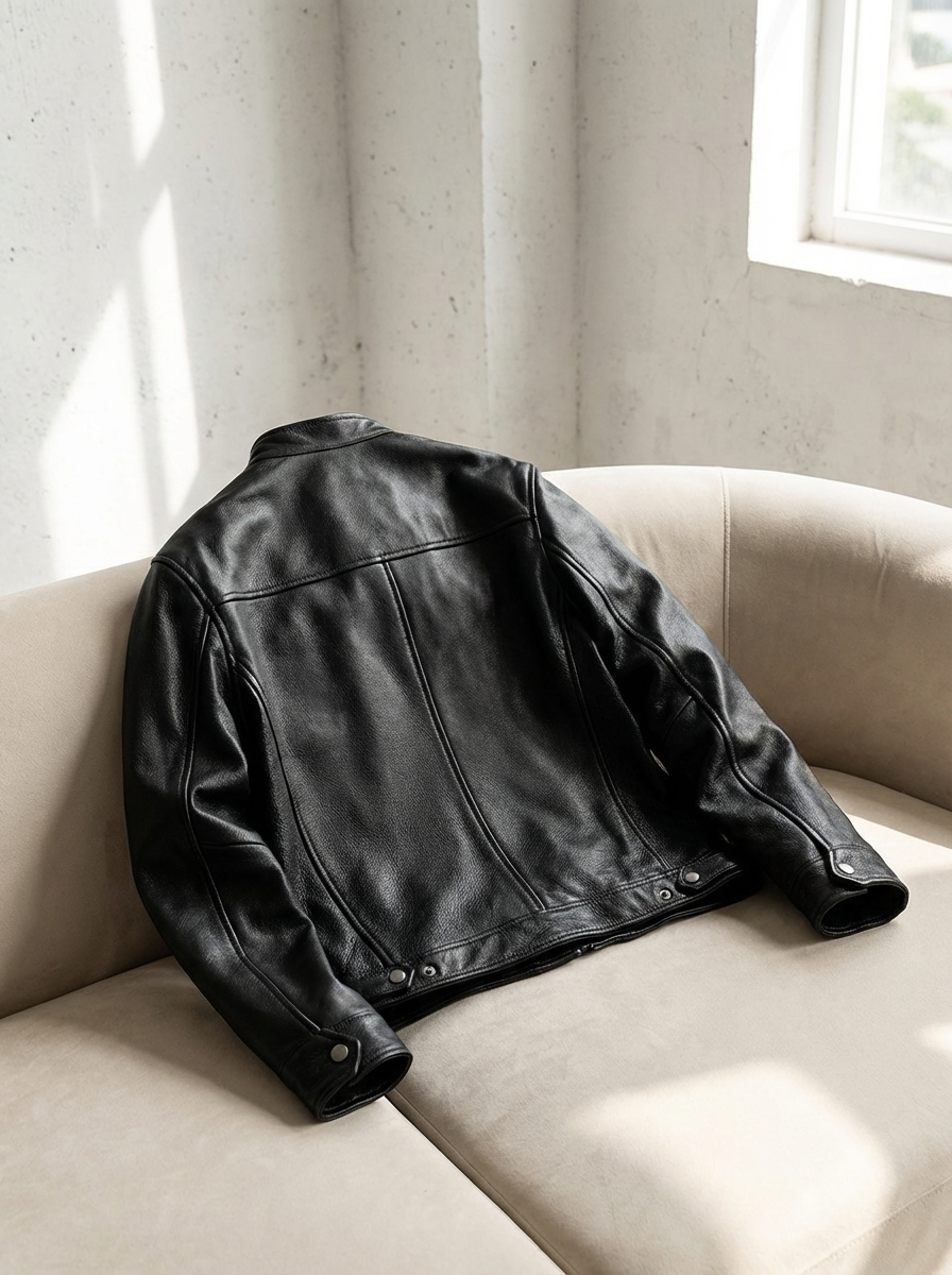 Top Grain Luxury Slim Leather Jacket｜BM-O-126