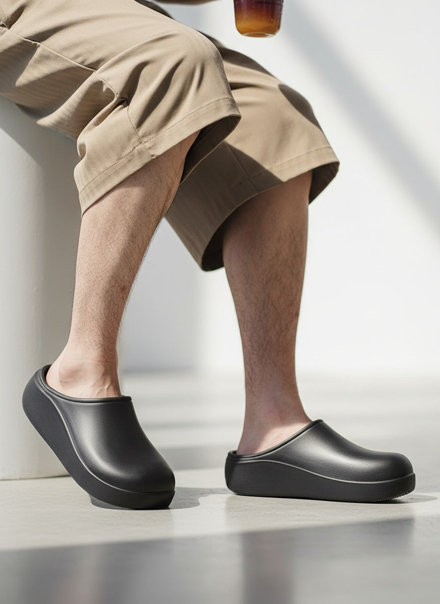 Chef Sandals Thick Sole Half-Toe Design｜BM-SH-13