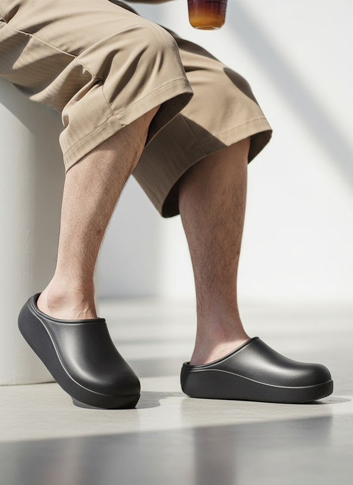 Chef Sandals Thick Sole Half-Toe Design｜BM-SH-13