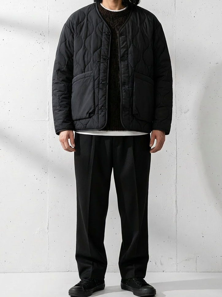 Soft Warmth Padded Cotton Jacket｜BM-O-125