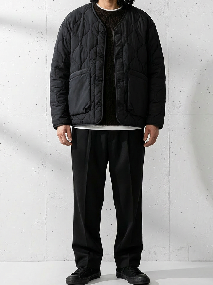 Soft Warmth Padded Cotton Jacket｜BM-O-125