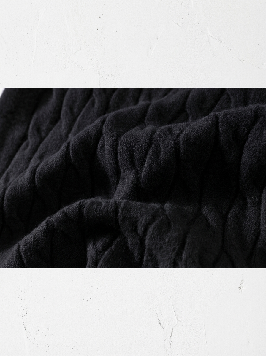 Thick Fleece Turtleneck Sweater｜BM-T-131