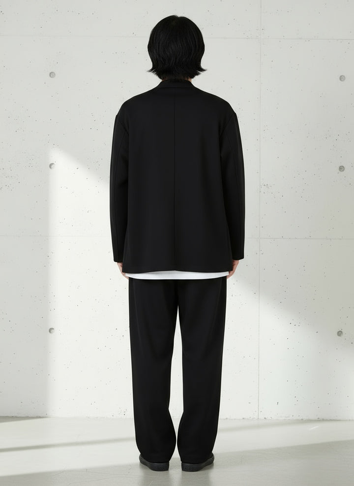 Faux Suede Casual Suit Jacket｜BM-O-106