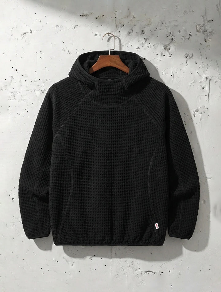 Ultra-Light Thermal Black Pullover｜BM-T-157